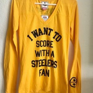 Victoria’s Secrets Pink NFL Pittsburgh Steelers